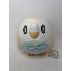 Rowlet Pokemon Banpresto Mofugutto 8" Plush – Poké Peace Series New With Tags